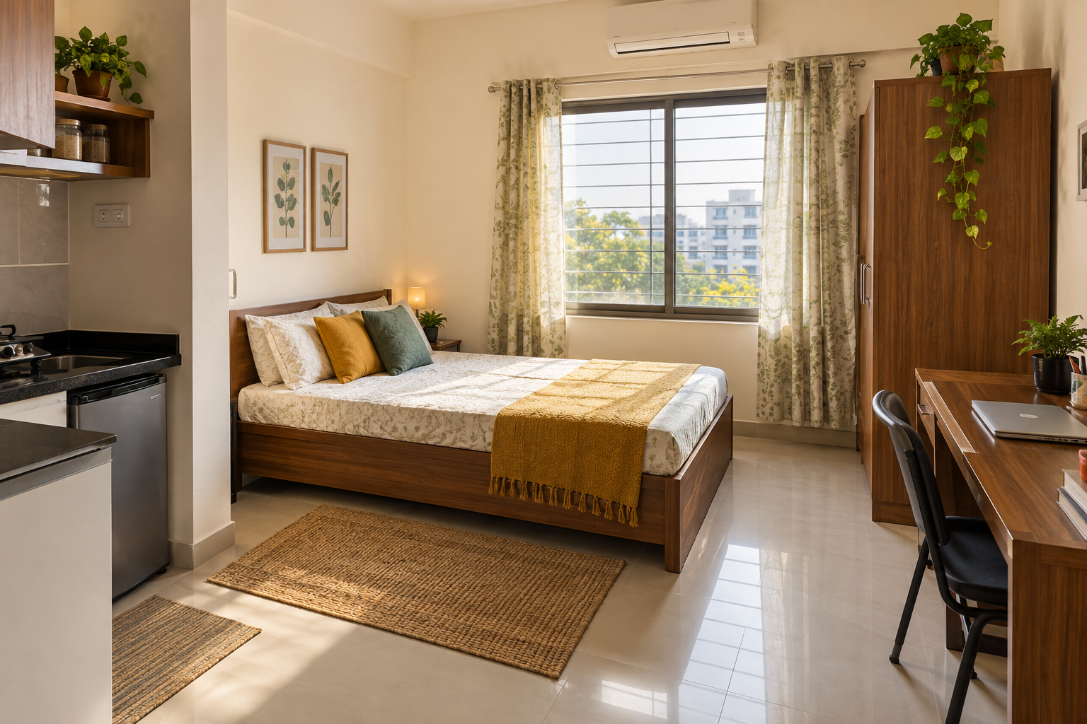 Clean 1RK studio
